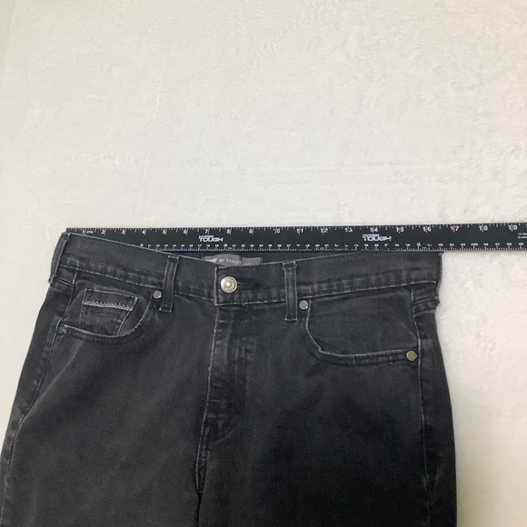 Levi’s 505 Women’s Straight Leg Black Jeans Size 12 Short - Picture 7 of 9